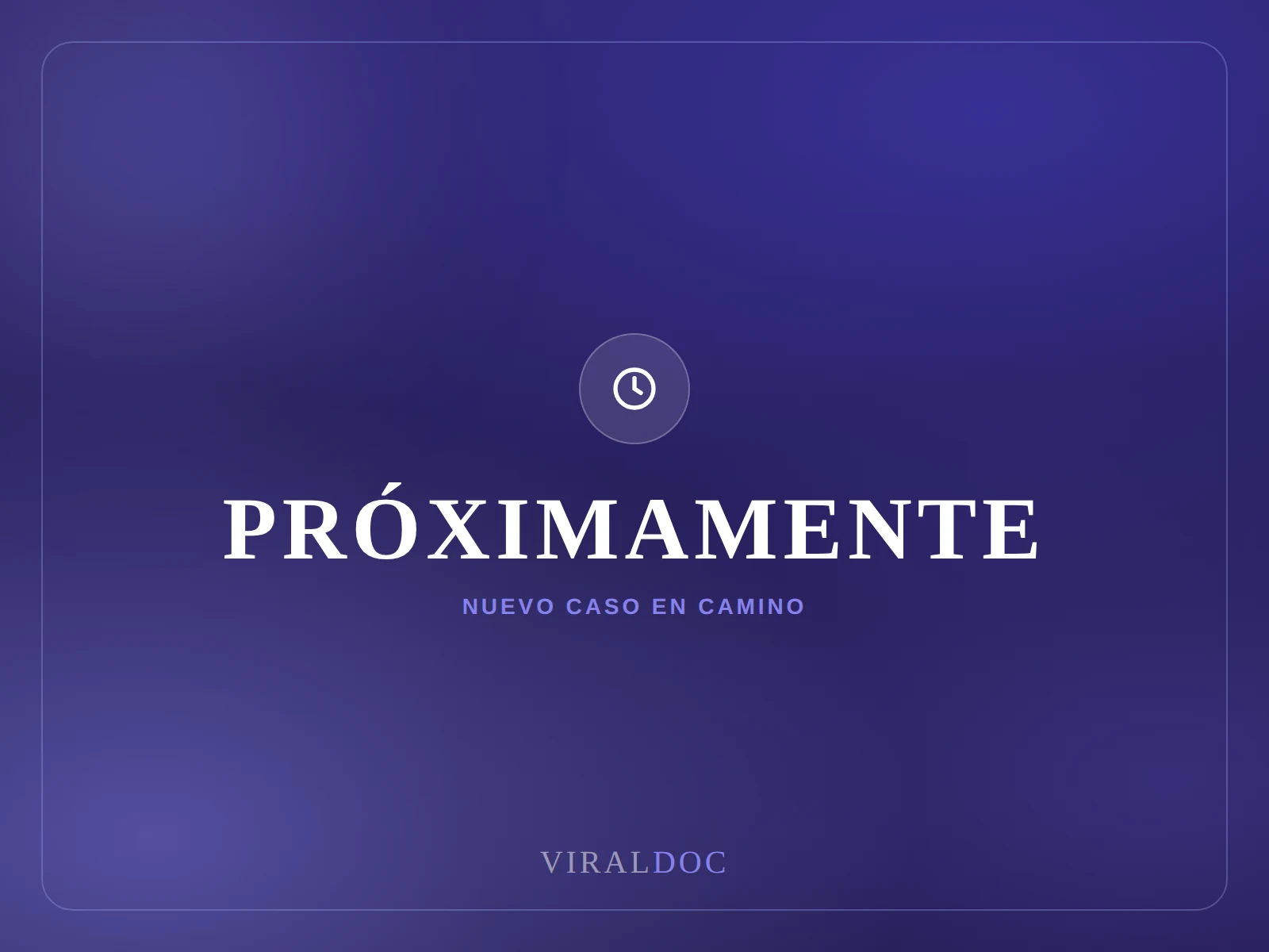 Caso de estudio en preparación