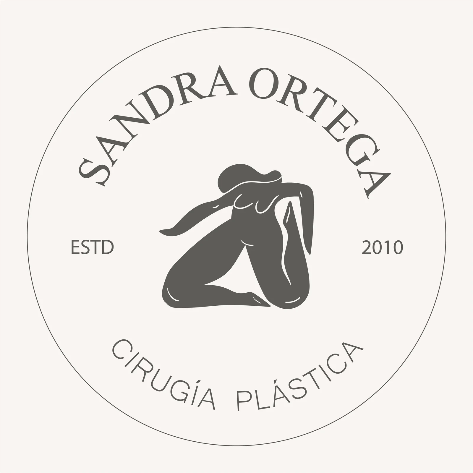 Sello circular de la marca