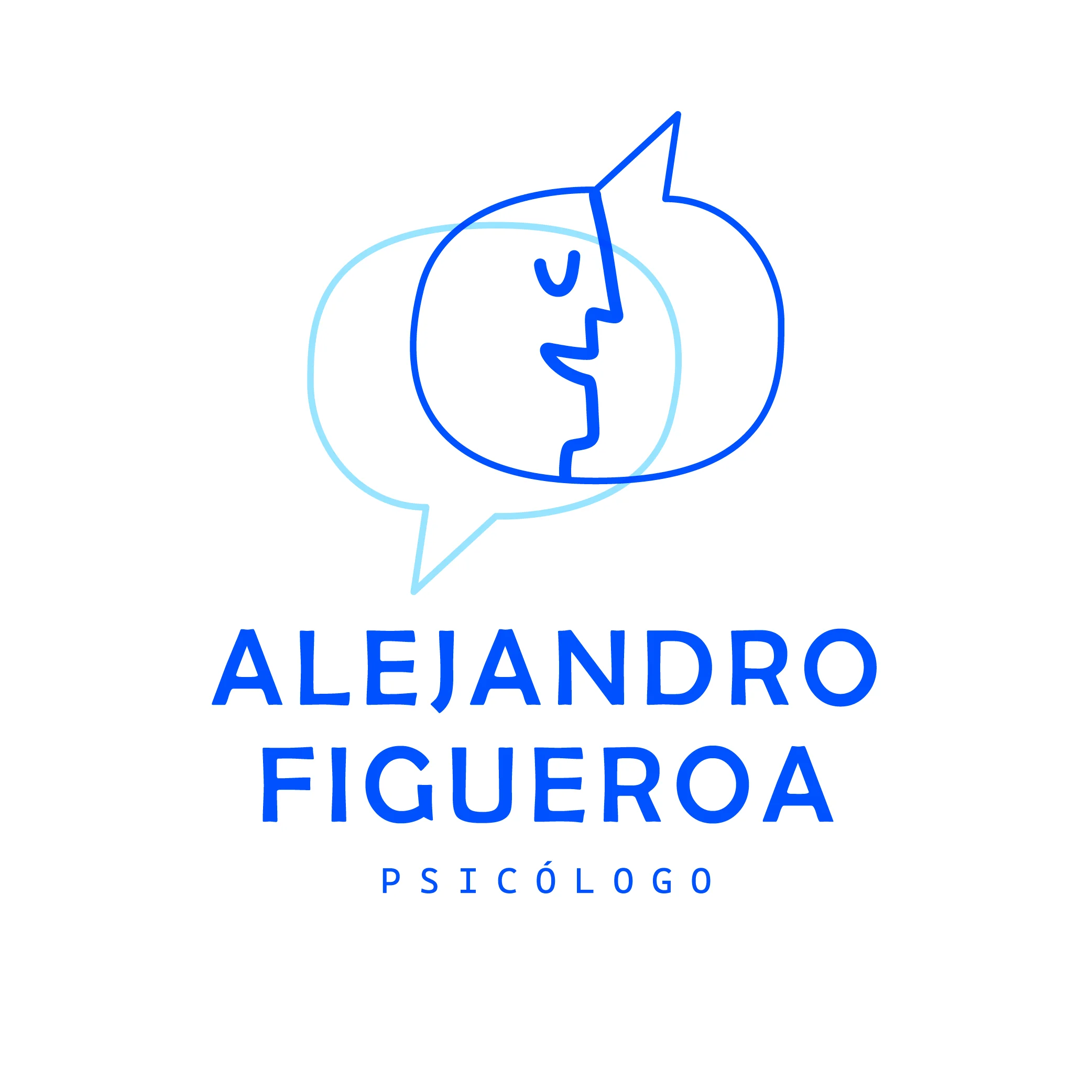 Logo horizontal de Alejandro Figueroa sobre fondo claro